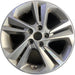 17" ELANTRA 17 17x7 , Sdn Original OEM Wheel Rim - Front View