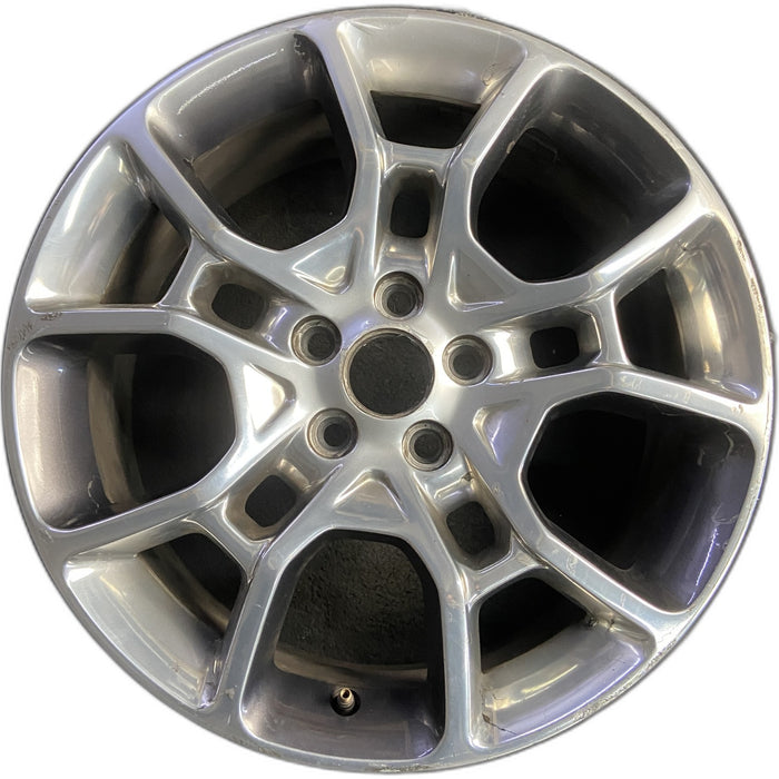 19" CHARGER 15-16 19x7.5 Original OEM Wheel Rim - Front View