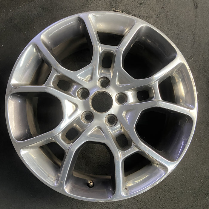19" CHARGER 15-16 19x7.5 Original OEM Wheel Rim - Angle View