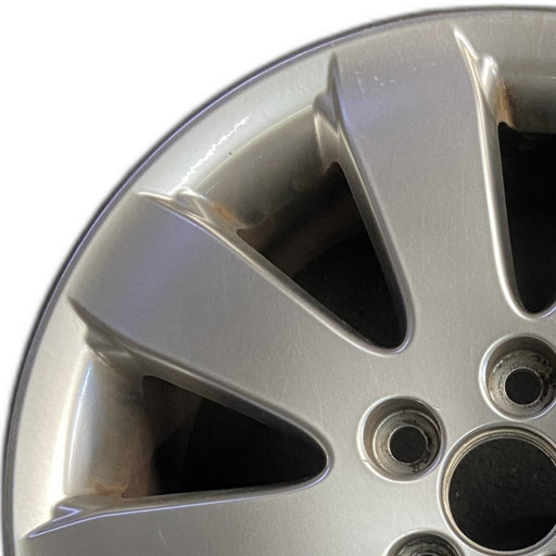 17" AVALON 05-07 17x7 alloy 8 spoke argent gray Original OEM Wheel Rim - Angle View
