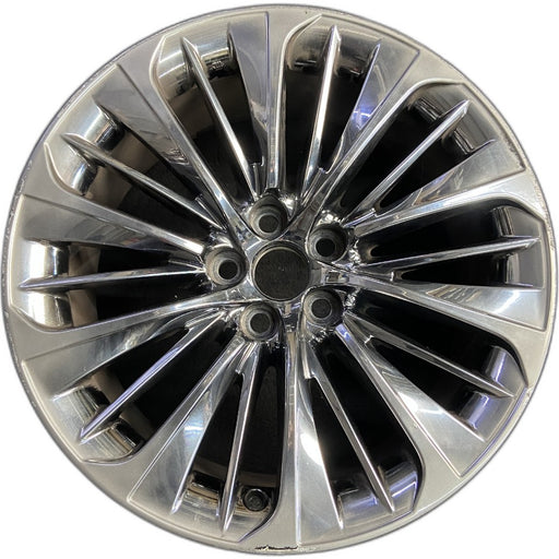 20" LS500 18-21 alloy 20x8.5 20 spoke Original OEM Wheel Rim - Front View