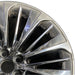 20" LS500 18-21 alloy 20x8.5 20 spoke Original OEM Wheel Rim - Side Profile