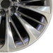 20" LS500 18-21 alloy 20x8.5 20 spoke Original OEM Wheel Rim - Close-Up Detail