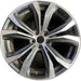20" LEXUS RX350 16-19 20x8 , 10 spoke, V spoke Original OEM Wheel Rim - Front View