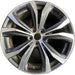 20" LEXUS RX350 16-19 20x8 alloy 10 spoke V spoke Original OEM Wheel Rim - Front View