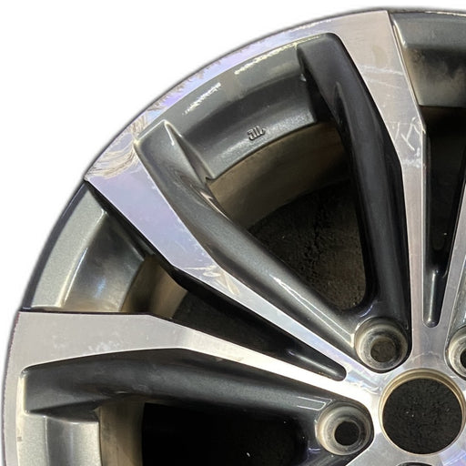 20" LEXUS RX350 16-19 20x8 alloy 10 spoke V spoke Original OEM Wheel Rim - Angle View
