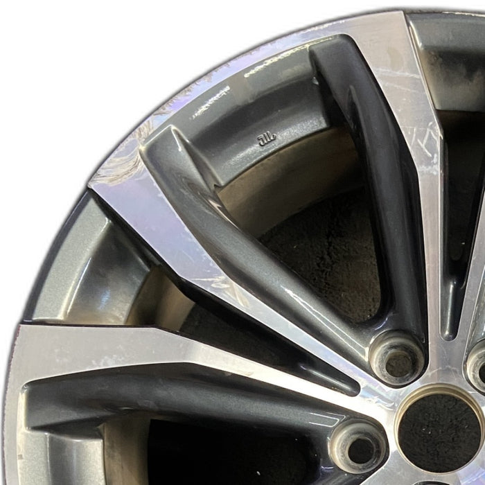 20" LEXUS RX350 16-19 20x8 alloy 10 spoke V spoke Original OEM Wheel Rim - Angle View