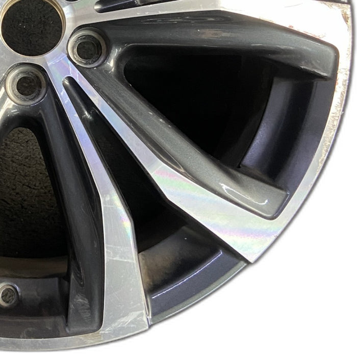 20" LEXUS RX350 16-19 20x8 alloy 10 spoke V spoke Original OEM Wheel Rim - Close-Up Detail