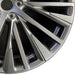 21" LEXUS RX350 23-25 21x8 20 spoke silver Original OEM Wheel Rim - Close-Up Detail