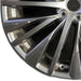 21" LEXUS RX350 23-25 21x8 20 spoke silver Original OEM Wheel Rim - Back View