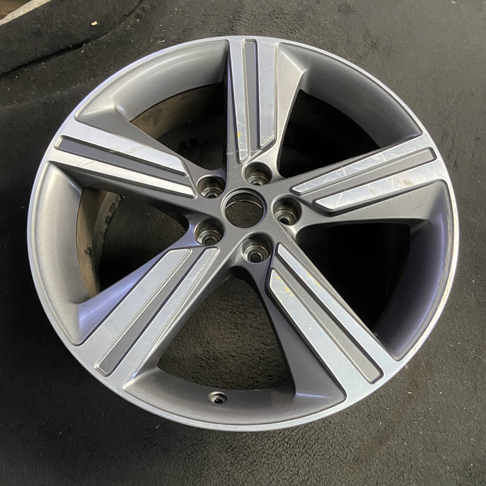 20" GV80 25 20x8.5, 5 spoke Original OEM Wheel Rim - Side Profile