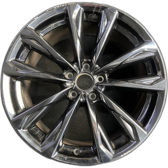 19" LEXUS IS300 24-25 19x8.5 , 5 split spoke Original OEM Wheel Rim - Front View