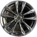 19" LEXUS IS300 24-25 19x8.5 , 5 split spoke Original OEM Wheel Rim - Front View