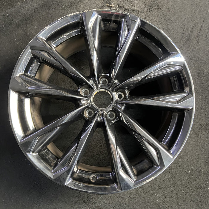 19" LEXUS IS300 24-25 19x8.5 , 5 split spoke Original OEM Wheel Rim - Angle View
