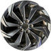 18" UX200 20-23 18x7 , 10 spoke, machined black Original OEM Wheel Rim - Front View