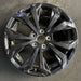 18" RAV4 22 18x7 alloy 5 spoke split spoke black Original OEM Wheel Rim - Additional View