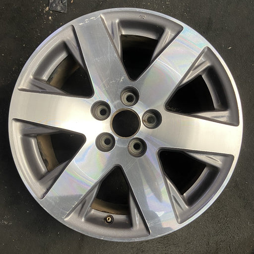18" PILOT 12-15 18x7.5 alloy 6 spoke Original OEM Wheel Rim - Front View