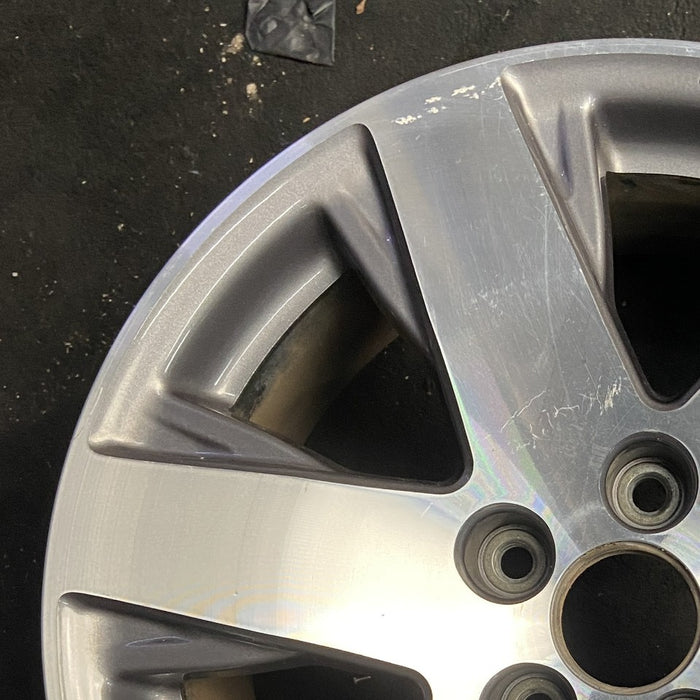 18" PILOT 12-15 18x7.5 alloy 6 spoke Original OEM Wheel Rim - Side Profile