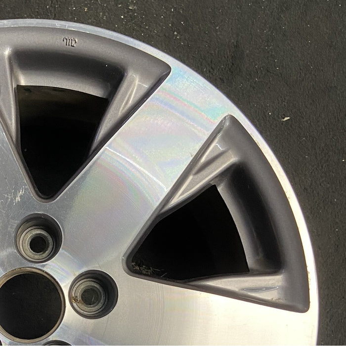 18" PILOT 12-15 18x7.5 alloy 6 spoke Original OEM Wheel Rim - Close-Up Detail