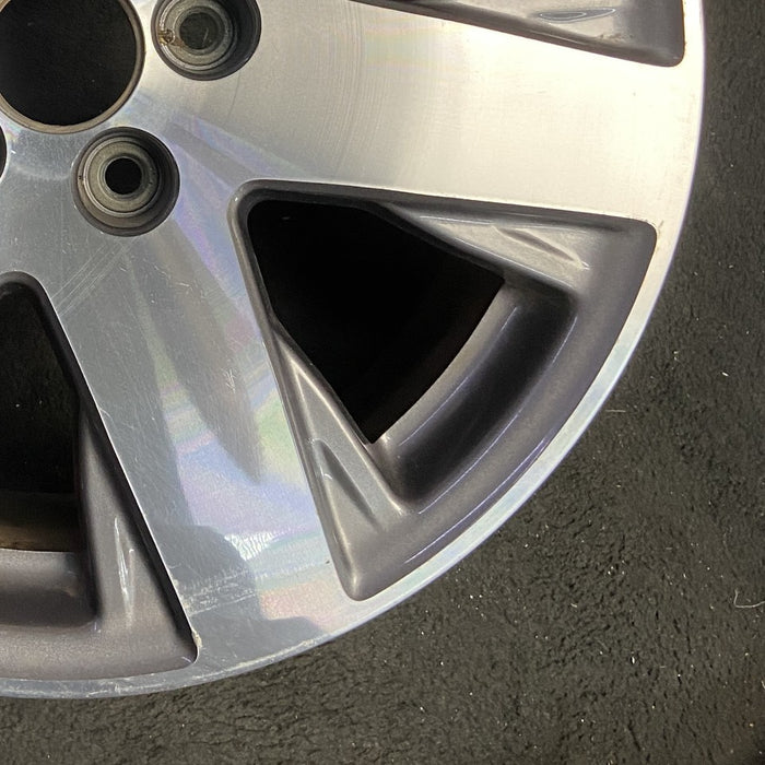 18" PILOT 12-15 18x7.5 alloy 6 spoke Original OEM Wheel Rim - Back View