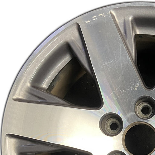 18" PILOT 12-15 18x7.5 alloy 6 spoke Original OEM Wheel Rim - Angle View