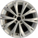 17" TIGUAN 18 17x7 , , split spoke Original OEM Wheel Rim - Front View