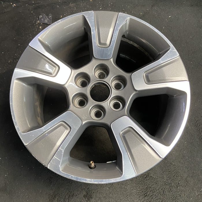 17" COLORADO 15-16 17x8, , opt R28 Original OEM Wheel Rim - Side Profile