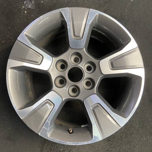 17" COLORADO 15-16 17x8, , opt R28 Original OEM Wheel Rim - Angle View