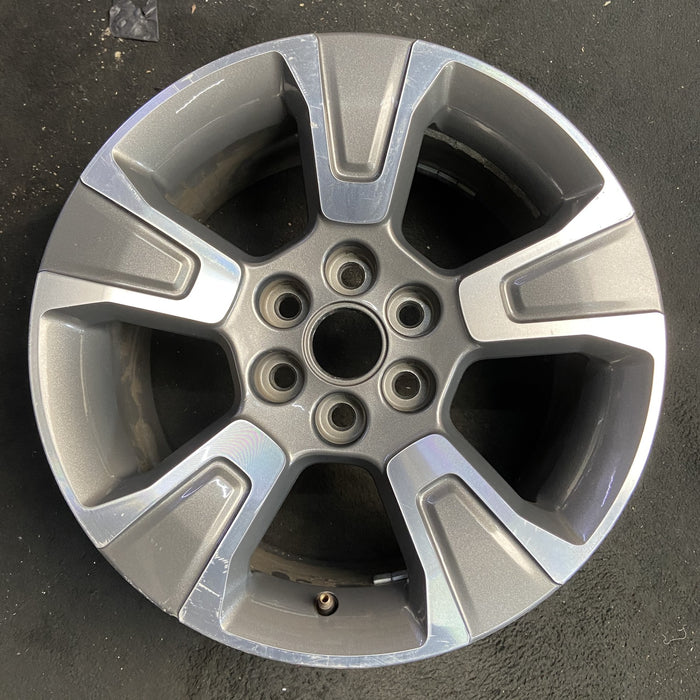 17" COLORADO 15-16 17x8, , opt R28 Original OEM Wheel Rim - Angle View