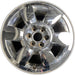 20" SIERRA 1500 PICKUP 09-11 20x8.5, 6 spoke, chrome, flat faced spoke, - Front View