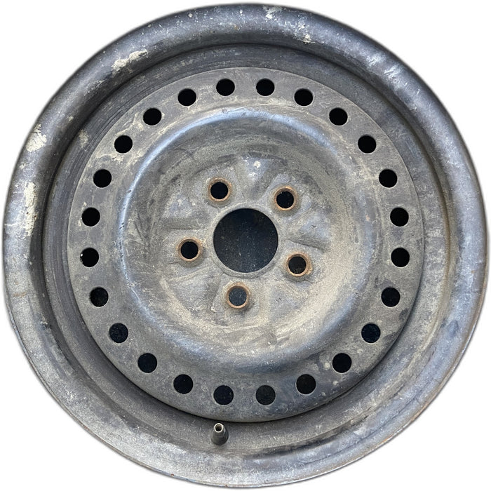 14" CARAVAN 96-00 14x6, , 24 hole Original OEM Wheel Rim - Front View