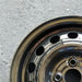 14" CIVIC 92 14x5 steel Htbk Si black Original OEM Wheel Rim - Side Profile