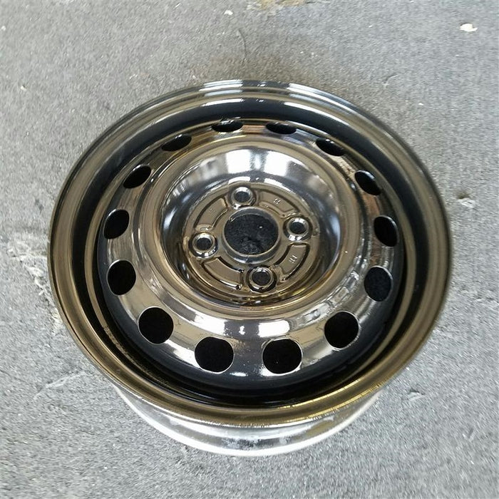 14" CIVIC 92 14x5 steel Htbk Si black Original OEM Wheel Rim - View 7