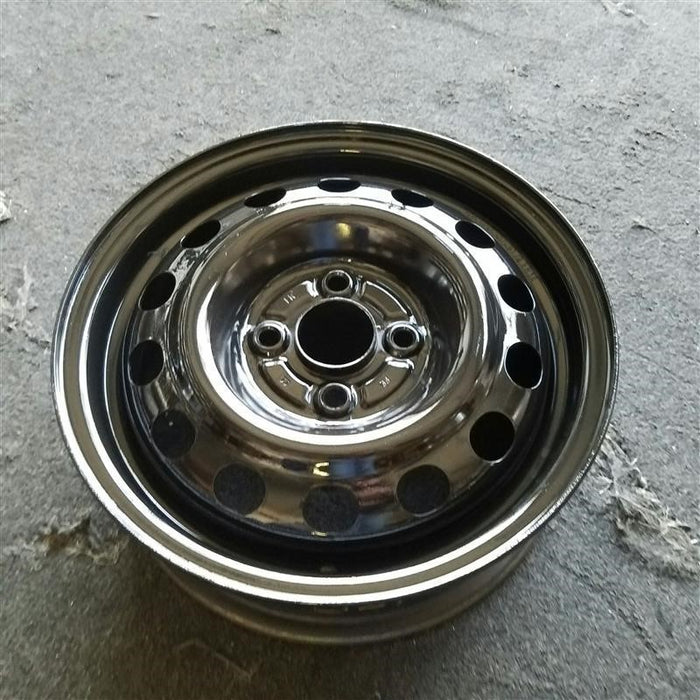 14" CIVIC 92 14x5 steel Htbk Si black Original OEM Wheel Rim - View 8