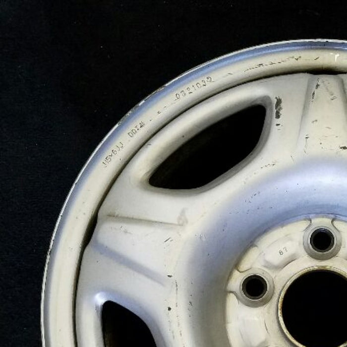 15" CR-V 02-04 , steel Original OEM Wheel Rim - Side Profile