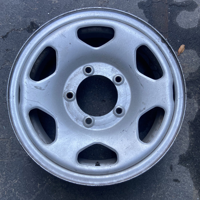 15" SUNRUNNER 92-95 , steel, 6 slot Original OEM Wheel Rim - Angle View