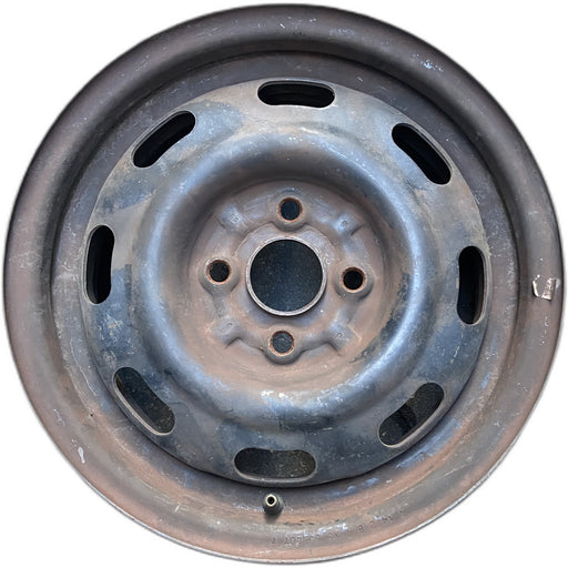 14" ESCORT 97-02 14x5.5, steel Original OEM Wheel Rim - Front View