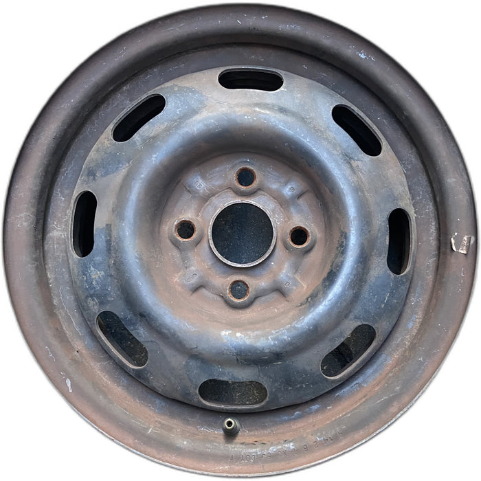 14" ESCORT 97-02 14x5.5, steel Original OEM Wheel Rim - Front View