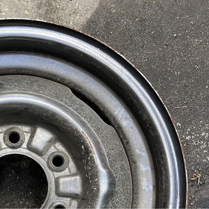 15" BLAZER/JIMMY full size 71-72 4x4 15x6 Original OEM Wheel Rim - Close-Up Detail