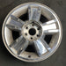 20" AVALANCHE 1500 09-10 20x8.5, 5 spoke, covered lug nuts, grooved spoke - Angle View