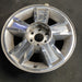20" AVALANCHE 1500 09-10 20x8.5, 5 spoke, covered lug nuts, grooved spoke - Side Profile