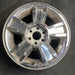 20" AVALANCHE 1500 09-10 20x8.5, 5 spoke, covered lug nuts, grooved spoke - Angle View