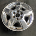 18" AVALANCHE 1500 09-10 18x8", , exposed lug nuts Original OEM Wheel Rim - Side Profile