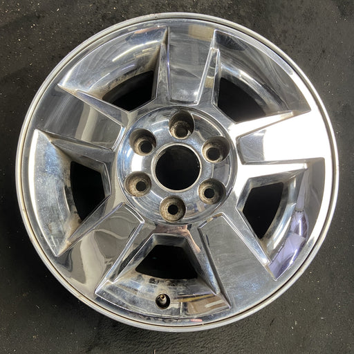 18" AVALANCHE 1500 09-10 18x8", , exposed lug nuts Original OEM Wheel Rim - Angle View