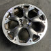 17" XV CROSSTREK 21 17x7 alloy machined face dark gray pockets outer machined - View 7