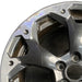 17" XV CROSSTREK 21 17x7 alloy machined face dark gray pockets outer machined - Angle View