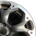 17" XV CROSSTREK 21 17x7 alloy machined face dark gray pockets outer machined - Side Profile