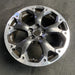 17" XV CROSSTREK 21 17x7 alloy machined face dark gray pockets outer machined - View 7