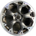 17" XV CROSSTREK 21 17x7 , machined face, dark gray pockets Original OEM Wheel - Front View