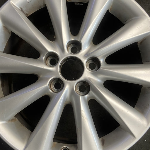 17" LEXUS IS250 09 17x8 alloy 10 spoke w/o chrome Original OEM Wheel Rim - Angle View
